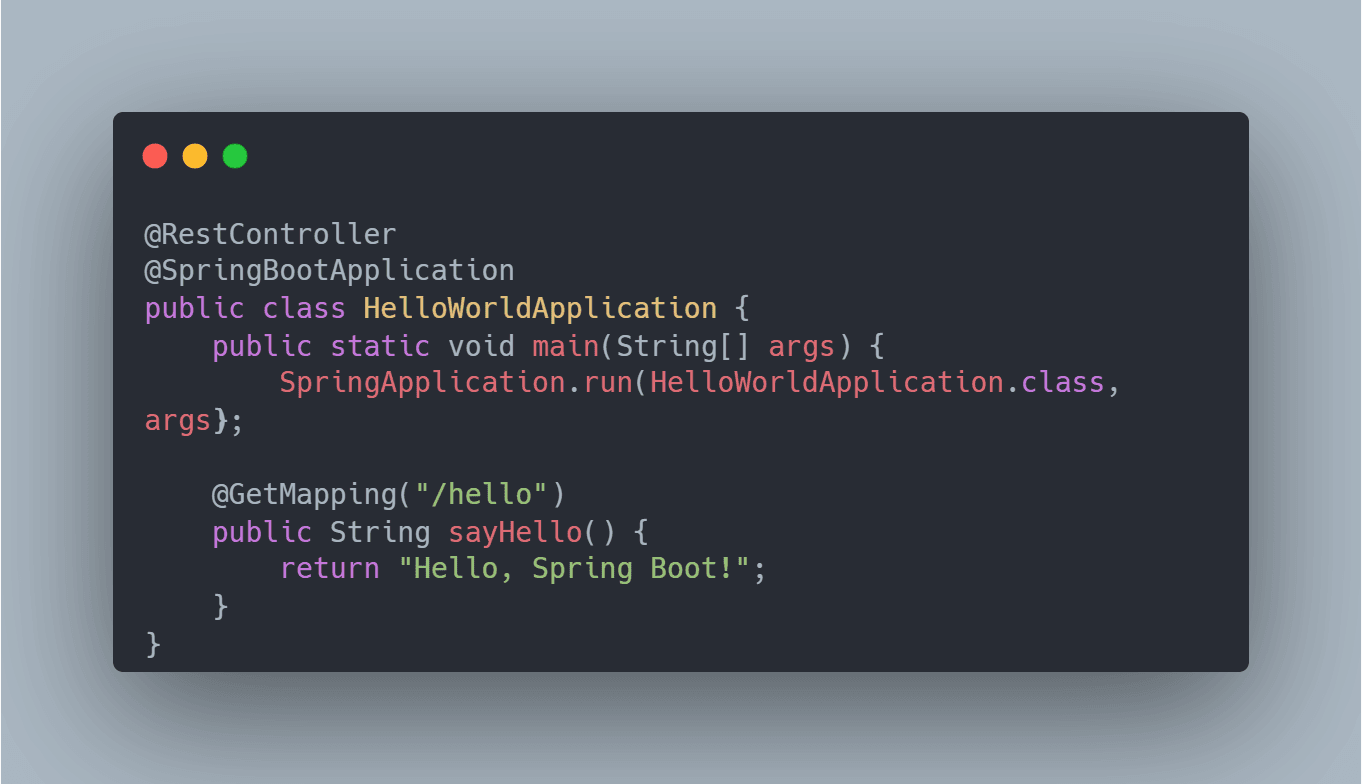 foto do codigo hello world em java