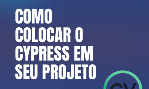 Como colocar o cypress em seu projeto